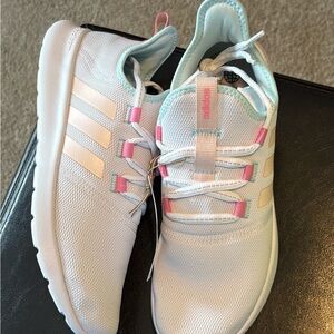 Adidas - White, Mint Green and pink Women’s Sneakers